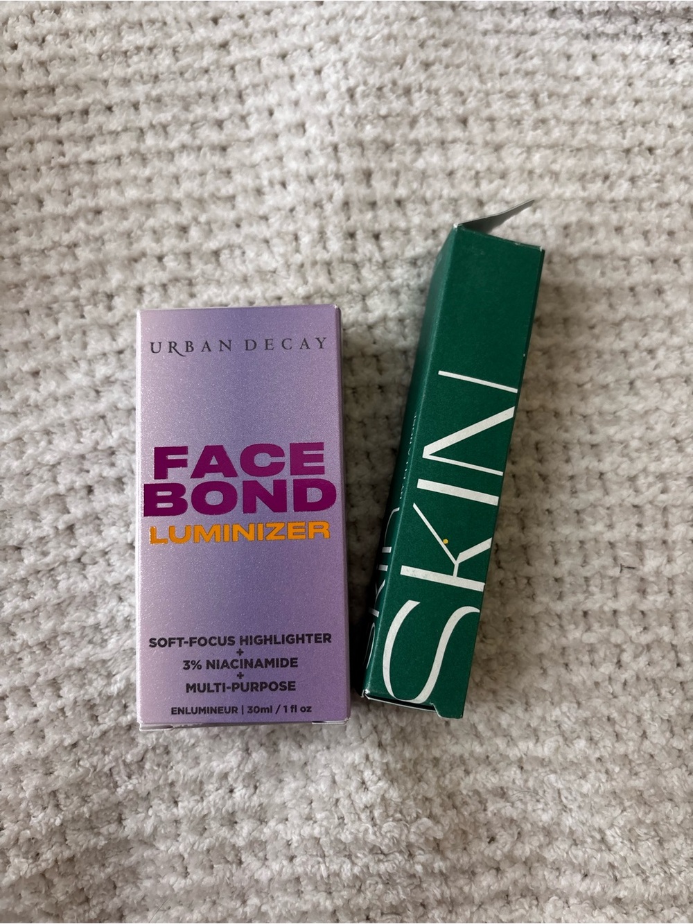 Urban Decay Face Bond Luminizer - Paired with Lady Bug Blush Crème